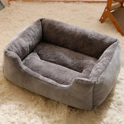 Winter Katzenbett & Hundematte – Weiches Schlafkissen für Katzen, Welpen & kleine Hunde